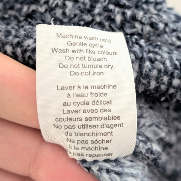 O'Neill Girl Fuzzy Sherpa Sweater Blue ~ Size Small (6-7) - Picture 8 of 8